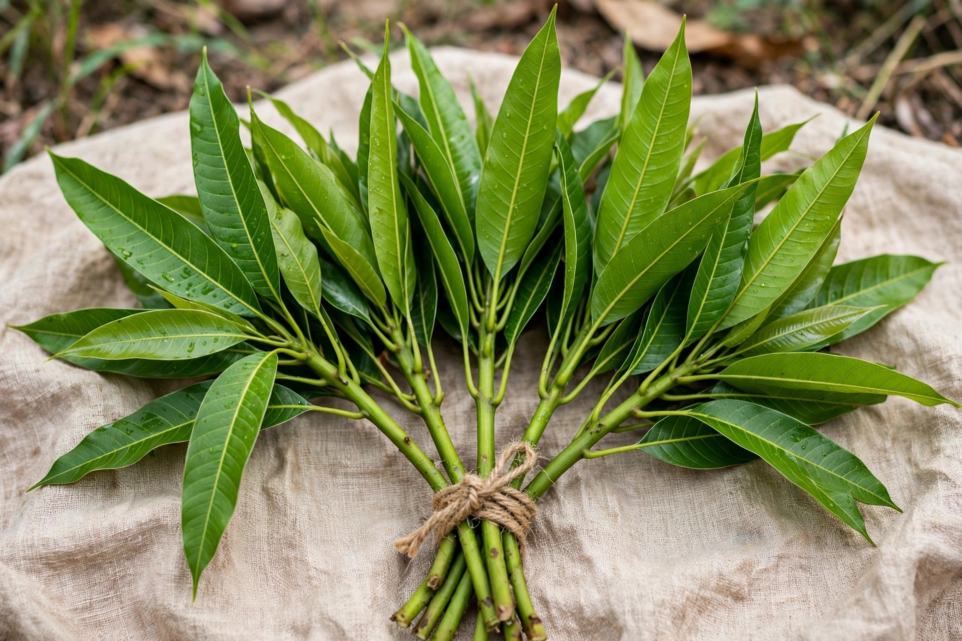 Bunch of mango leaves (आंब्याचा टाळ) 
